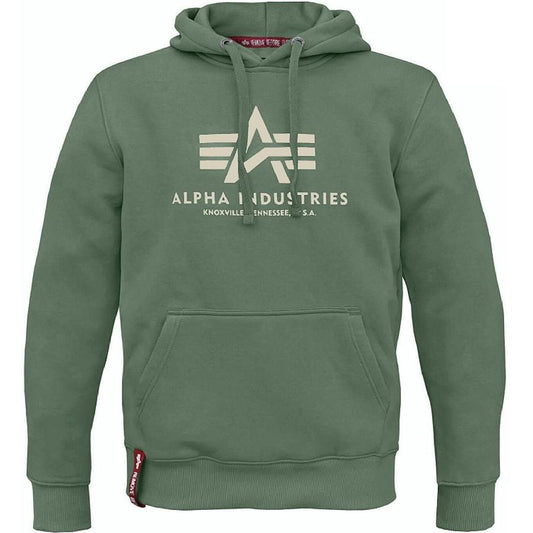 Basic Hoody - vintage green