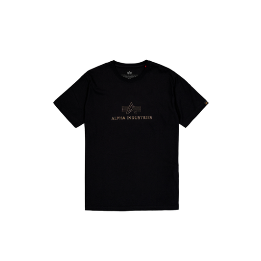 Basic Mid Logo TPU T-Shirt - black