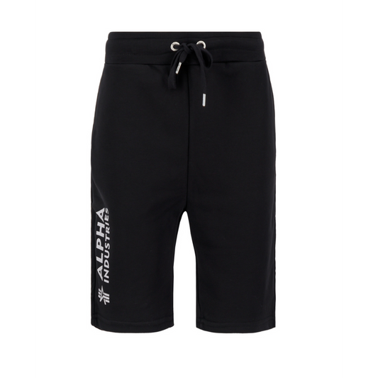 Basic Short AI Foil Print - black/metalsilver