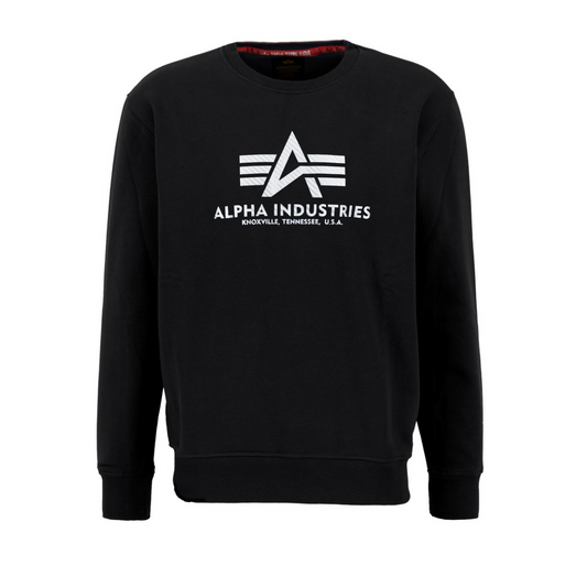 Basic Sweater Carbon - black/silver