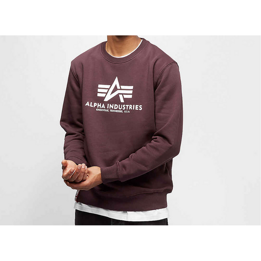 Basic Sweater - deep maroon