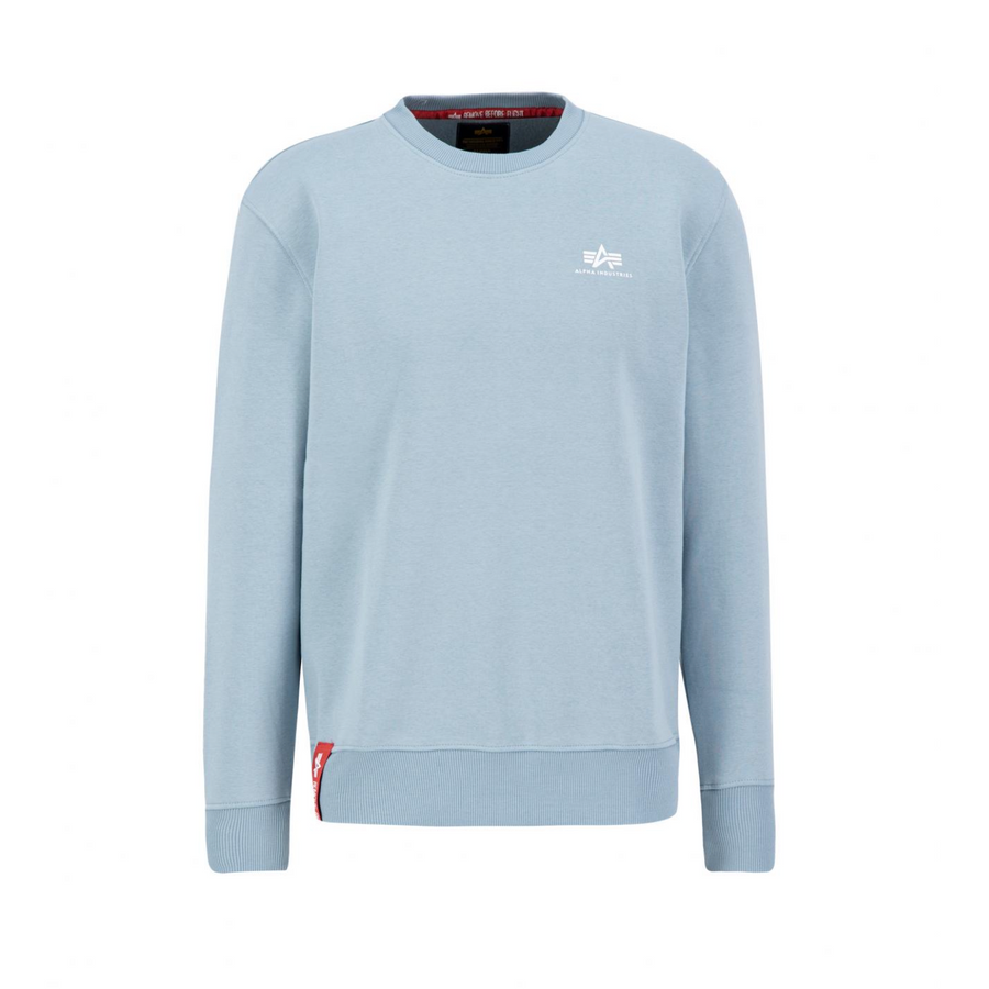 Basic Sweater Small Logo - greyblue
