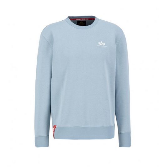 Basic Sweater Small Logo - greyblue