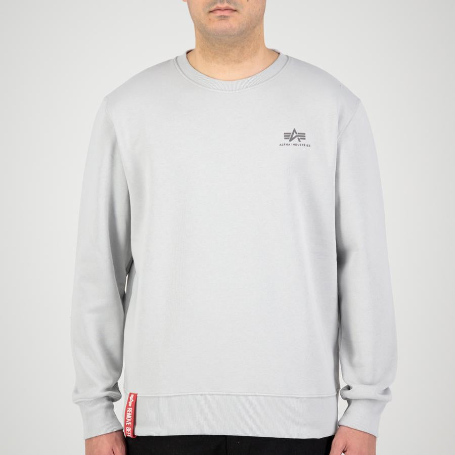 Basic Sweater Small Logo - pastel grey