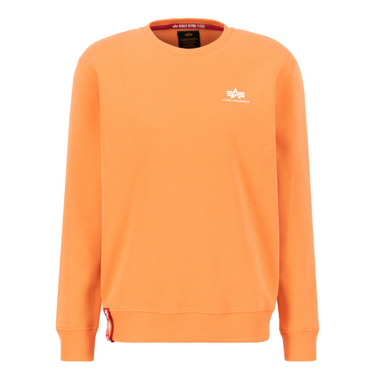 Basic Sweater Small Logo - tangerine