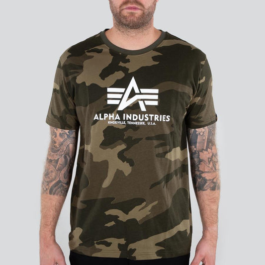 Basic T Camo - olive camo