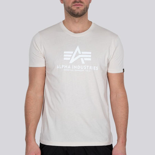 Basic T - jet stream white/white