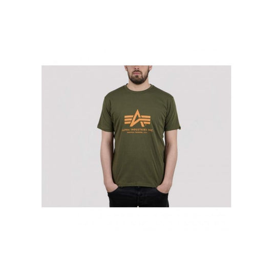 Basic T - khaki green