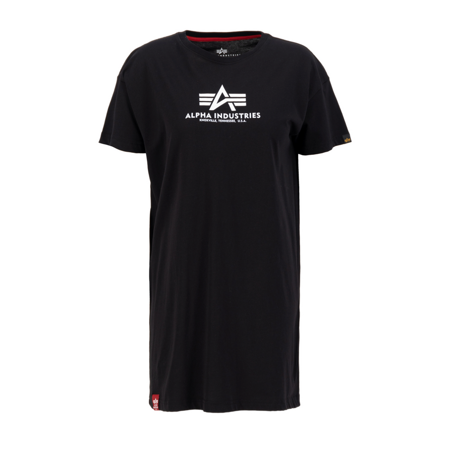 Basic T Long Woman - black