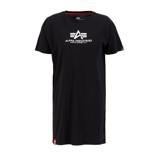 Basic T Long Woman - black