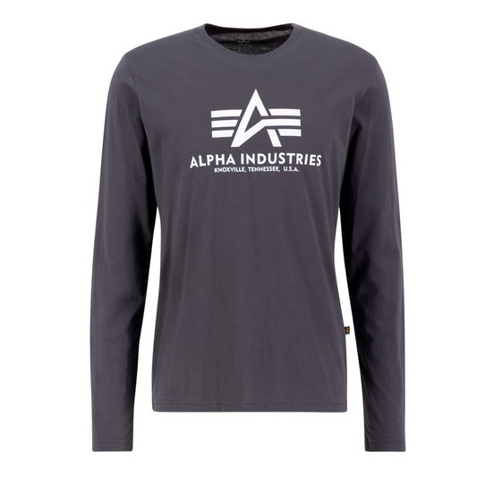 Basic T LS - vintage grey