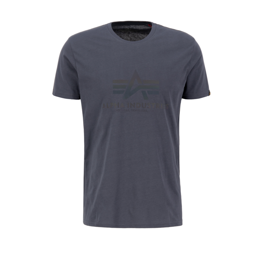 Basic T Rainbow Reflective - greyblack