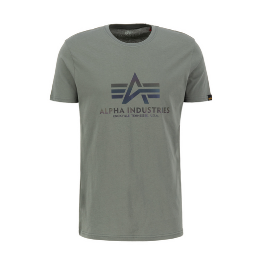 Basic T Rainbow Reflective - vintage green