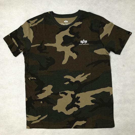 Basic T Small Logo Camo - wdl camo 65