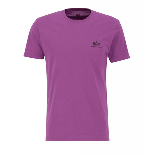 Basic T Small Logo - dark magenta
