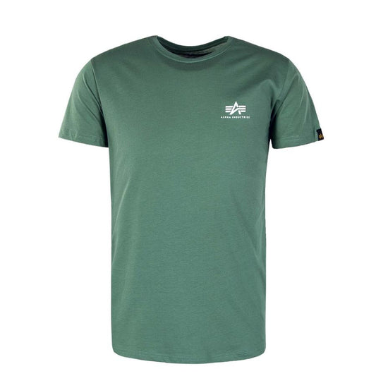 Basic T Small Logo - ivy green