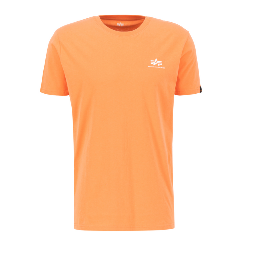 Basic T Small Logo - tangerine