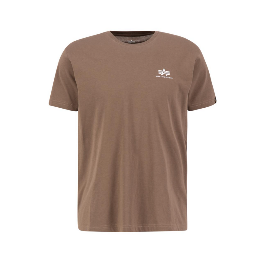 Basic T Small Logo - taupe