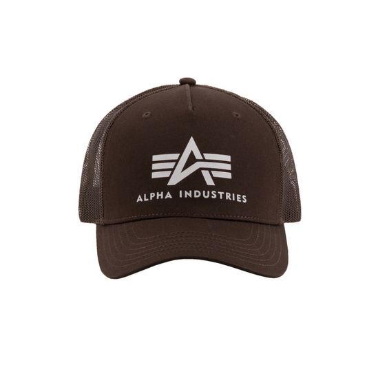 Basic Trucker Cap - hunter brown