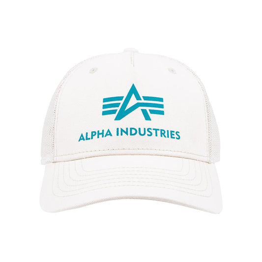 Basic Trucker Cap - jet stream white