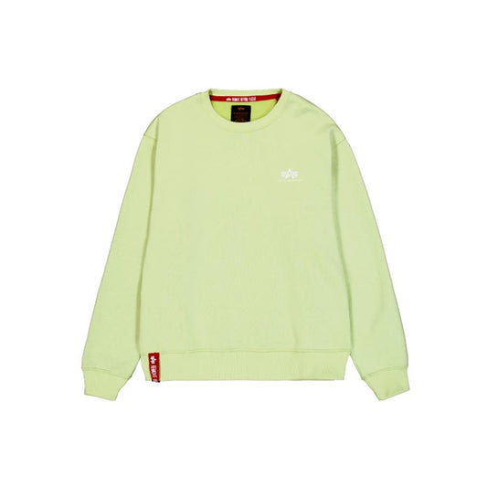 Basic Sweater Small Logo - arctic lime