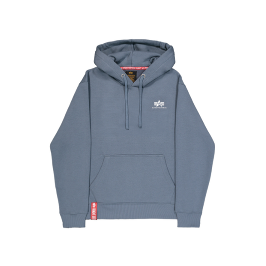 Basic Hoodie Small Logo - denim blue