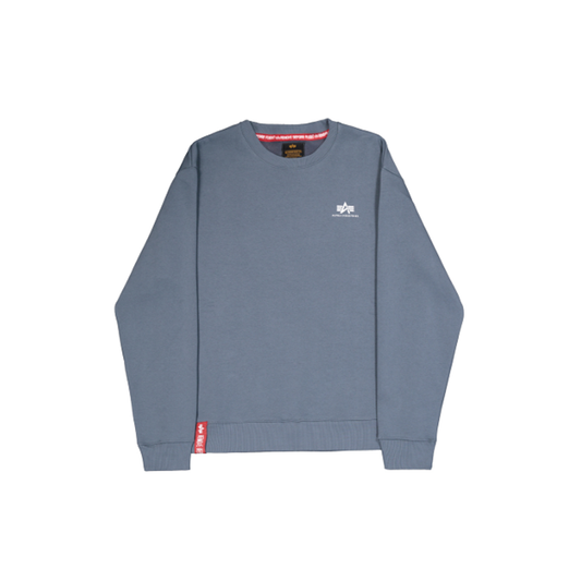 Basic Sweater Small Logo - denim blue