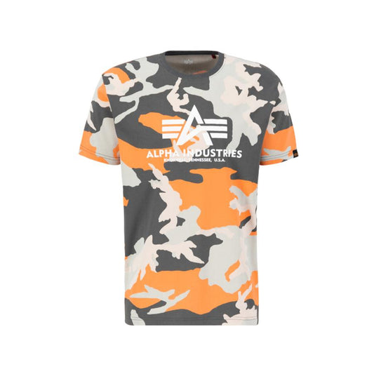 Basic T Camo PP - orange grey camo