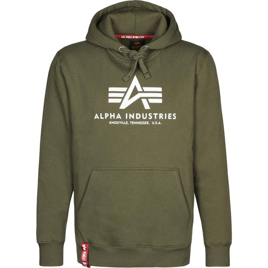 Basic Hoody - dark olive