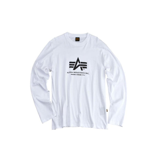 Basic T LS - white