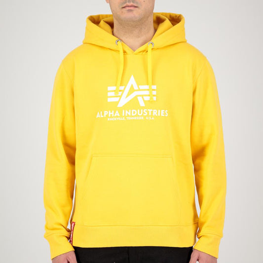 Basic Hoody - solar yellow