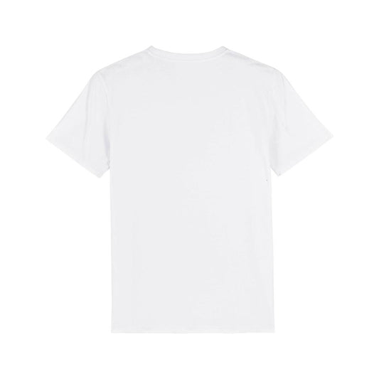 Organic T-Shirt with backprint, Filou LXVIII. - White