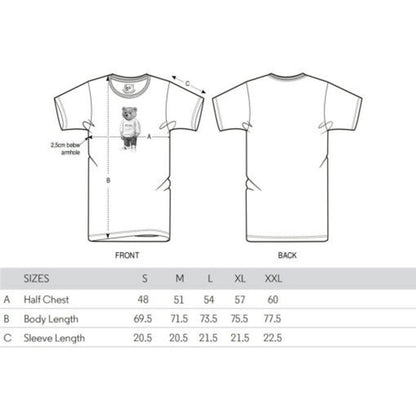 SS25 Poster Backprint T-Shirt, Filou CXIV. - White