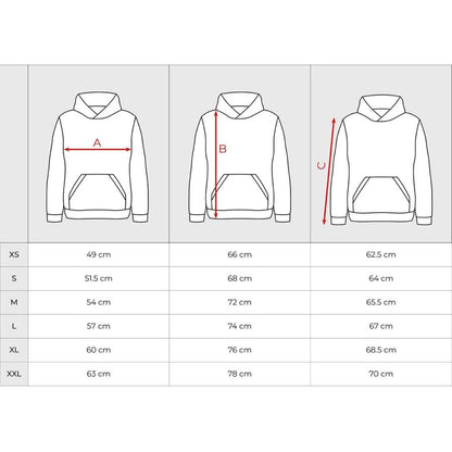 Backprint Hoodie Filou CXXXV. - Black