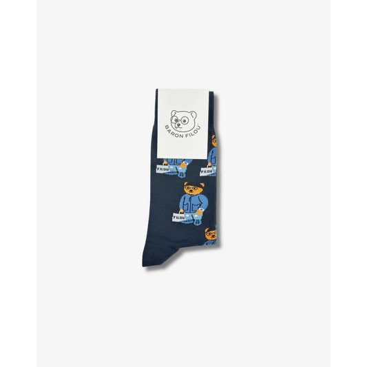 FW24 Knit Socks - Filou LXXXIX. - navy