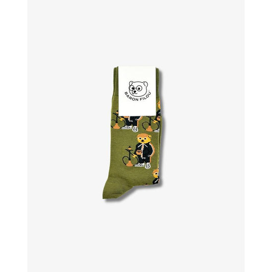 FW24 Knit Socks - Filou LXXXIV - olive