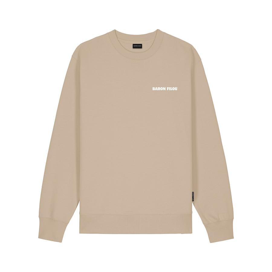 Backprint Pullover Filou CXXXVI. - Sand Brown
