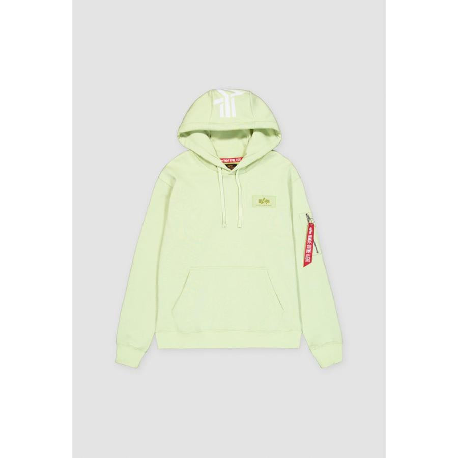 Back Print Hoodie - arctic lime