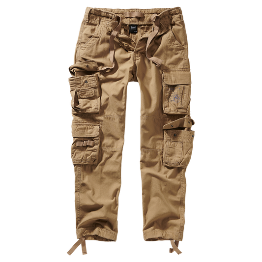 Pure Slim Fit Trousers - beige