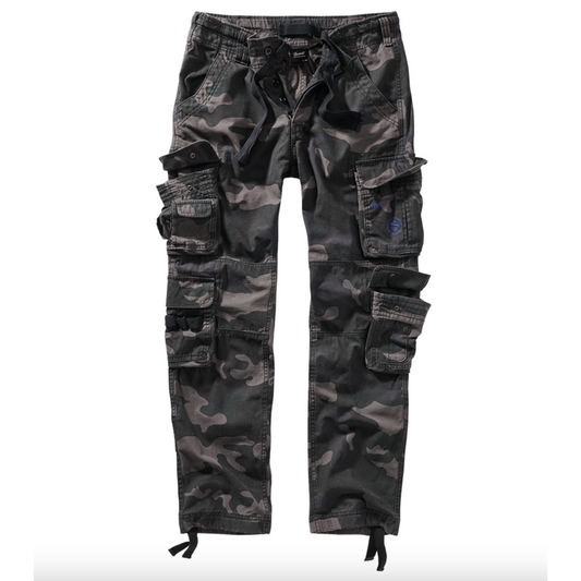 Pure Slim Fit Trousers - dark camo