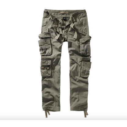 Pure Slim Fit Trousers - olive