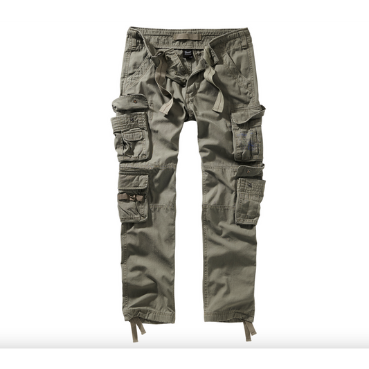 Pure Slim Fit Trousers - olive