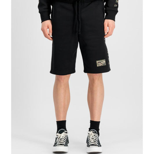 Camo Jogger Short - black
