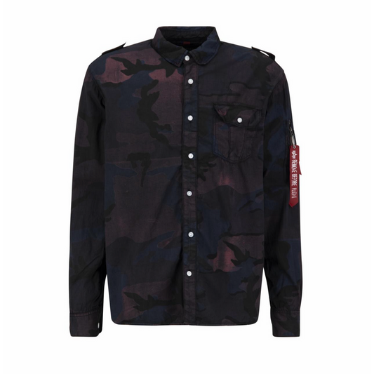 Camo Shirt - black camo