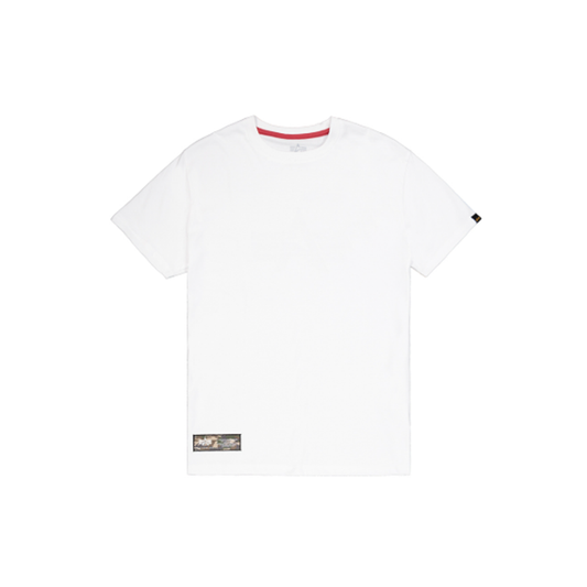 Camo Label Backprint T-Shirt - white