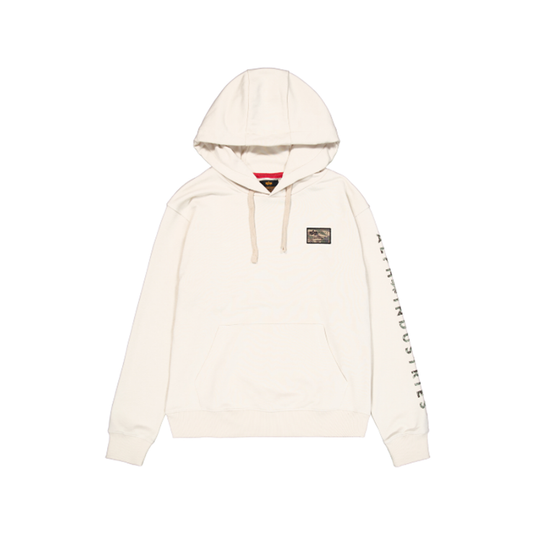 Camo Sleeve Hoodie - vintage white