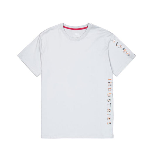 Camo Sleeve T-Shirt - pastel grey