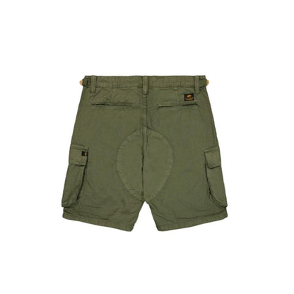 Canvas Cargo Short - dark olive