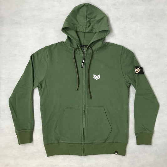 Commander Zip Hoody SL - army green