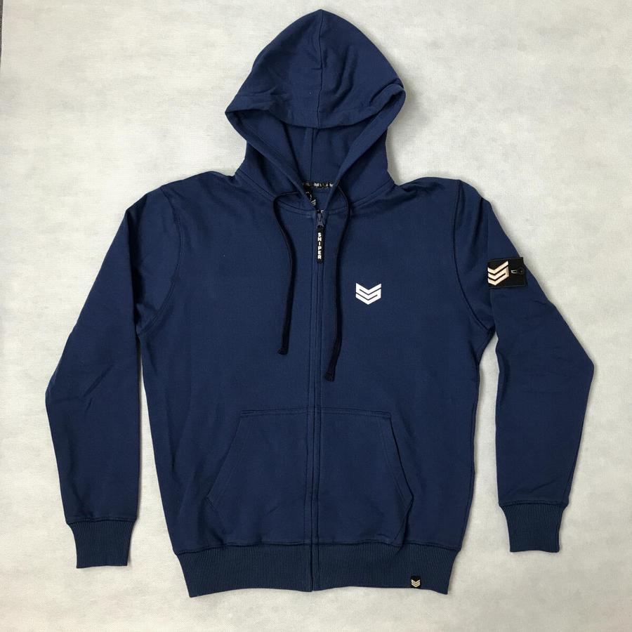 Commander Zip Hoody SL - navy